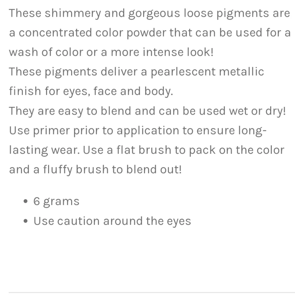 🆕️Loose Pigment ENCHANT